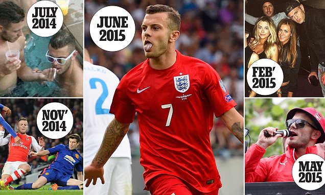 Jack Wilshere Prestasinya Naik Turun Sesuai Perangai Buruknya